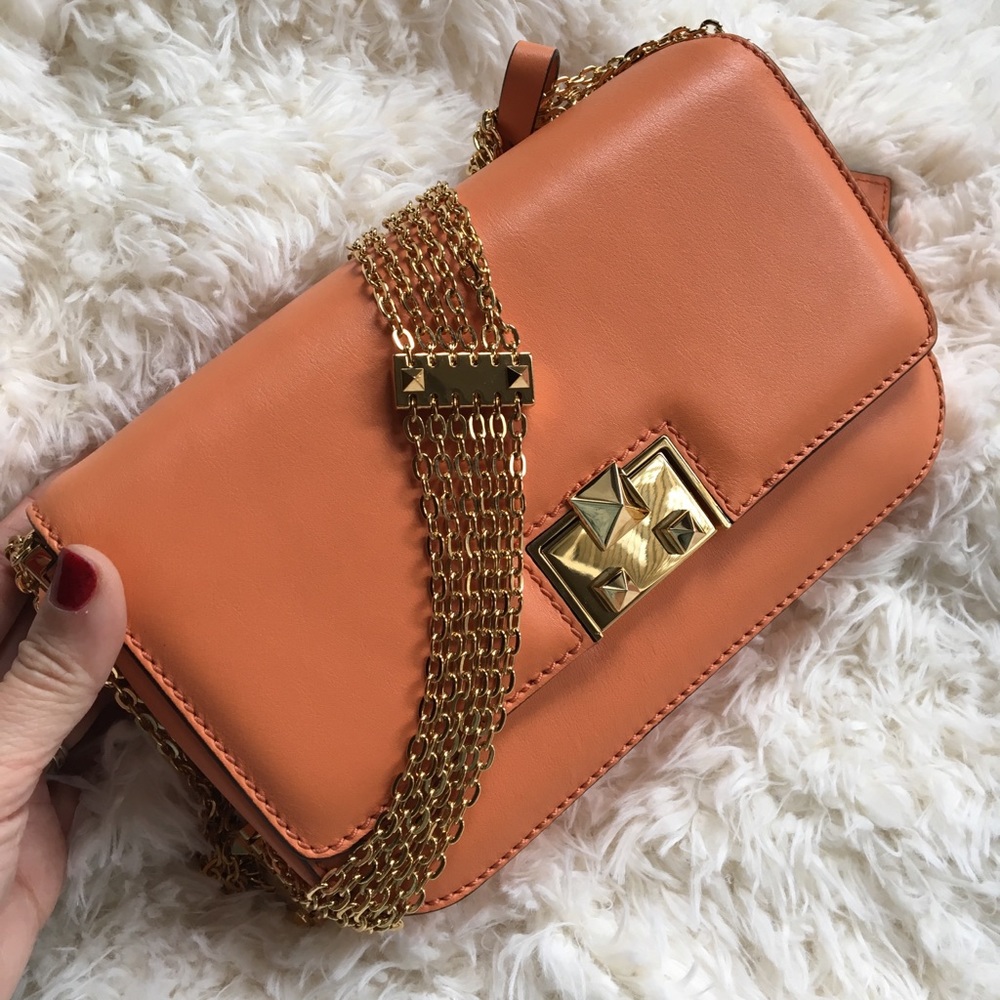 Valentino Garavani Small Chain Rockstub Handbag